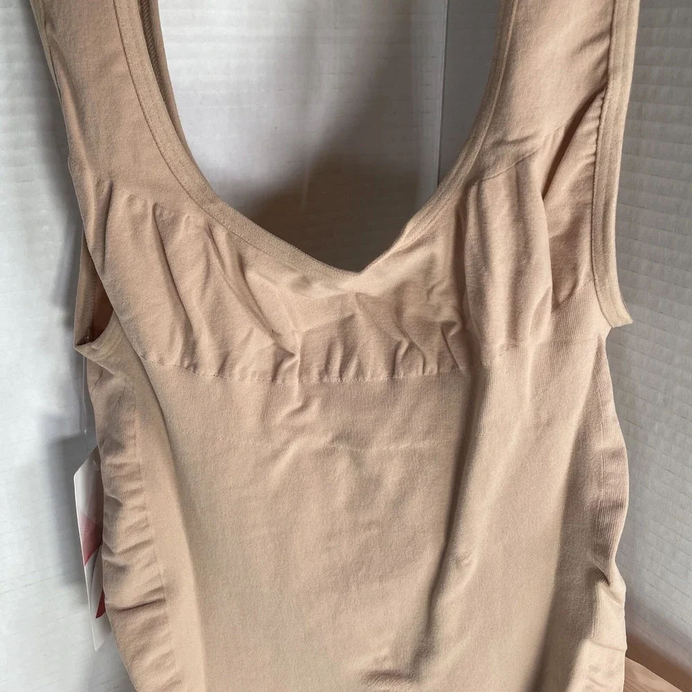 SHAPERX Bodysuit for Women Tummy Control Shapewear Seamless Sculpting Thong L/XL